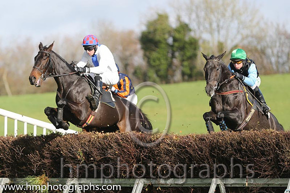 06 OneMoreZero and J Lynch - - 06th (8 ,white, blue panel ) Trainer - I R Ferguson  07 MisterMac and J P McKeown - PU - 07th (21 ,b;ack, light blue plain sleeves ) Trainer - Pat Kearns