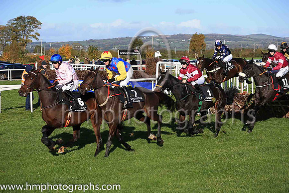 01st Bel Ami De Sivola and S W Flanagan ( 1 , maroon, white star, maroon cap ) Trainer - N Meade , Owner - Gigginstown House Stud