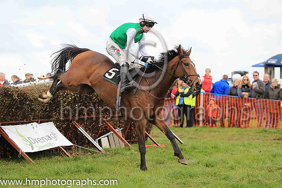 03rd MILAN FLYER and J C Barry ( 5 , EMERALD GREEN; white sleeves; white cap ) Trainer: Gary McGill,, Owner : McGill, Oran