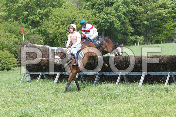 First Race - Spice Hill (17) Winner, Rider JD Moore & Pollard (13) Fell,  Rider C Cully- CU2D9528