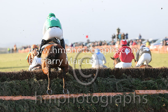 01 Oscar Day  J J Codd - Trainer : Peter Maher, Green, white star