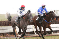 01st Fagan ( 1 ) Derek O'Connor - Trainer: I R Ferguson - navy and white diamonds and 08th PU Hopefordebest ( 6 ) B O'Neill - Trainer: Colin Bowe - blue, gold star
