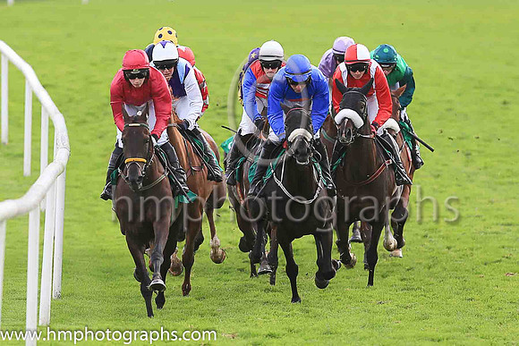 01st Kagney and Ms N Carberry ( 2 , cerise ) Trainer - N Meade , Owner - Mrs Patricia Hunt