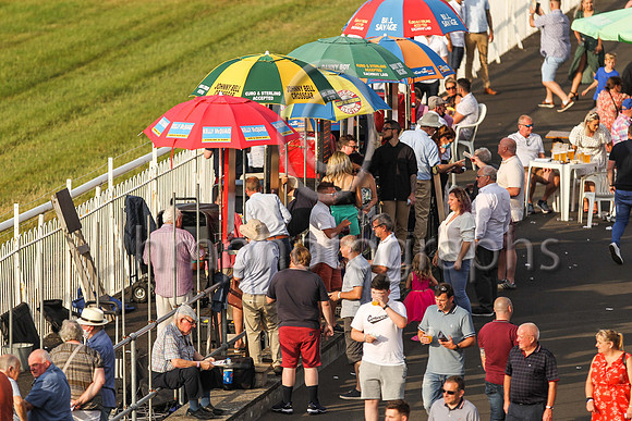 Spectators at Down Royal on 23rd July 2021