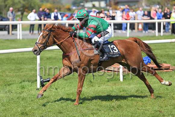 01st Ornua and B T O?Connell ( 13 , green, red disc ) Trainer - H de Bromhead , Owner - John J Phelan , Syed Momin
