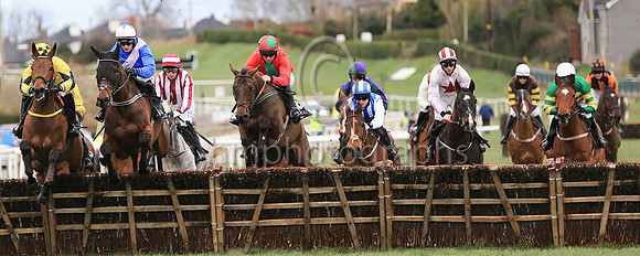 01st Roll Again and P Townend ( 12 , blue, pink sash ) Trainer - W P Mullins , Owner - Mrs Paul Shanahan  Mrs John Magnier