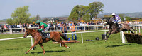 13th Invincible Zeb and Reserve 1 ( 21 , purple and pink check ) Trainer - Miss C Cannon , Owner - David Aiken