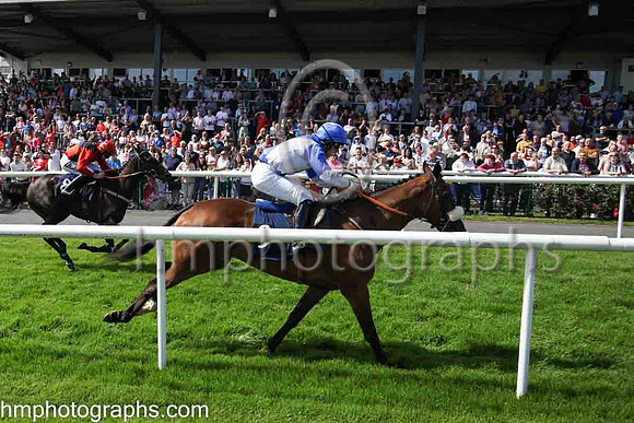 01st Typical Thomas (9 , blue, white diabolo ) Jockey: Peter Smithers7 , Trainer: James Andrew Fahey