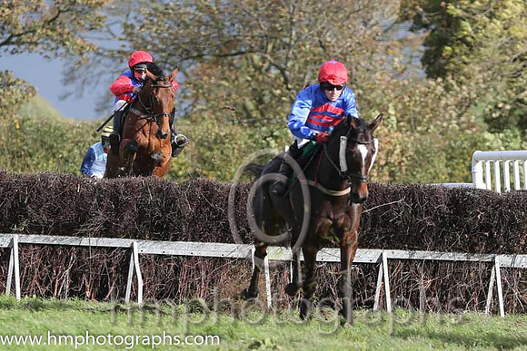 04 BetheHolyMan and R Deegan - - 04th (4 ,royal blue, red chevron ) Trainer - Anna Gaul