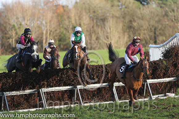 02 Gem And I and J P McKeown - - 02nd (5 ,red  white  yelow stripes ) Trainer - Michael Rice