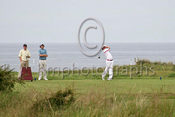 Rory McIlroy driving at the 9th at Royal Portrush during the 2005 North of Ireland Amateur Championship  - IMG_1515-e2