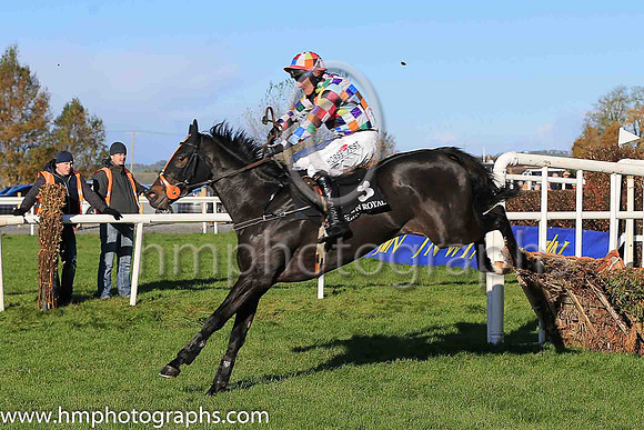 02nd Bobabout and R M Power ( 3 , crazy quilt ) Trainer - Mrs J Harrington , Owner - Howard Spooner