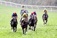 Fairwood Massinni , 2nd - Jockey D J Bates - leads the group - FT8E5361-e2