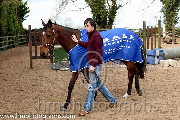 Colm McDonnell owner of Hidden Horizons winner of the Toals bookmakers Ulster Grand National at Downpatrick -CU2D1461-Edit-37