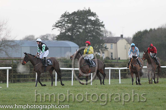 01 Red House Hill & Mr D J O'Leary - winners (6, pink, light blue chevron ) - FT8E3145-61