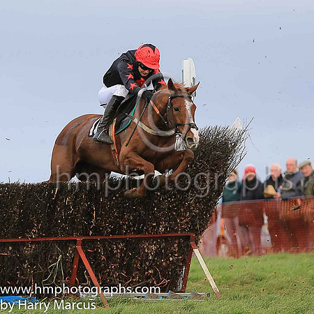 01st SHUMAKER and M O'Hare ( 10 , BLACK,red diamond; black sleeves,red stars; red cap,black star ) Trainer: Karen McNeilly , Owner : Karen McNeilly