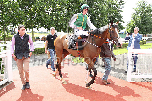01st Fennor Cross (4 green, white seams, white sleeves ) Jockey: Donagh O'Connor , Trainer: John C McConnell