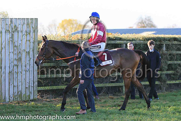 01st Valseur Lido and R Walsh ( 7 , maroon, white star, blue cap ) Trainer - H de Bromhead , Owner - Gigginstown House Stud