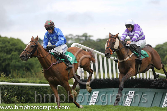 04 Shabra Charity & B Hayes- 4th (5, blue, light blue spots) & 02 Dancing Roe & A P Crowe - 2nd (1, purple and white hoops) - AA1V0708