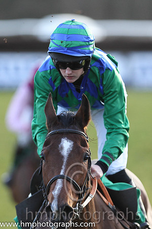 Race 6 5th - Taboo (IRE) (8 ) Jockey: Miss R Blackmore (7) - Trainer: P J Rothwell - green and blue diamonds