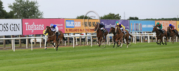 01st Amazing Show (6 , light blue, white disc ) Jockey: C T Keane , Trainer: G M Lyons