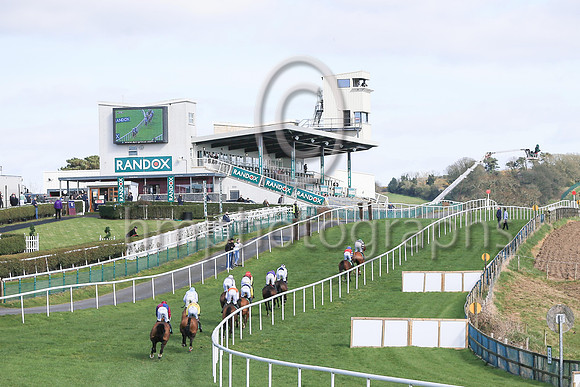 No spectators for the second year in succession as horses race up the hill at Downpatrick on Ulster National Race Day