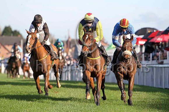 Leroy Parker 3rd - Jockey P Carberry , Blue Cannon Winner - Jockey D J Condon & Experimentalist 2nd - Jockey K M Donoghue - FT8E6431-e