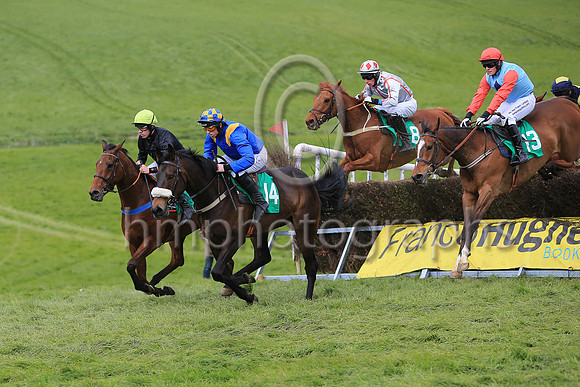 01st ALONE NO MORE and B O'Neill ( 1 , BLACK; green cap ) Trainer: Colin Bowe,, Owner : Partnership Milestone Racing