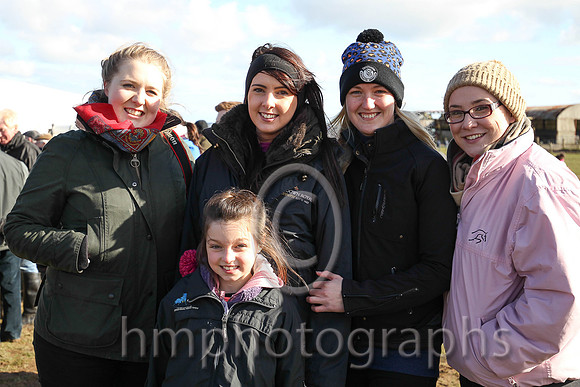 Lauren Coulter, Danielle Todd, Caroline Todd, Jackie Sempey and Danielle McKeown