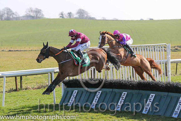 03rd - Utmost Zeal (02)  B J Cooper < Trainer : G Elliott  maroon, white star  06th - Cabra Cruizor (09)  M J Bolger < Trainer : W G Rankin  pink, purple sleeves