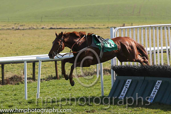 10th U - Mystic Princess (11)  M P Butler < Trainer : M M McNiff  green and white hoops