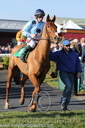 05th - Keep On Track (08)  S W Flanagan  Trainer : I R Ferguson  light blue , dark blue spots