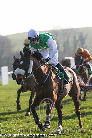 10th PU - More Madness (05)  P Townend  Trainer : T O'Brien  green, yellow star