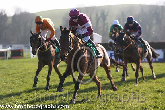09th PU - Allied Victory (04)  B J Cooper  Trainer : M F Morris  maroon, white star