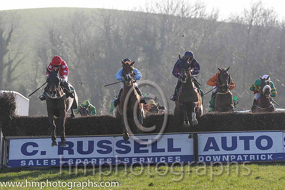 02nd - Man With Van (01)  A E Lynch  Trainer : S R B Crawford  red, white panel , 05th - Keep On Track (08)  S W Flanagan  Trainer : I R Ferguson  light blue , dark blue spots , 03rd - Jupitor (03)  D