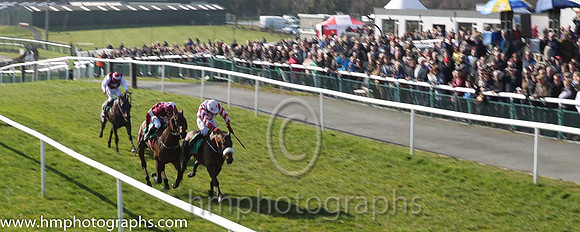 02nd - Cape Glory (02)  B J Cooper  Trainer : G Elliott  maroon, white star  01st - Knight's Parade (05)  D J Condon  Trainer : Gordon Elliott  white, red stars