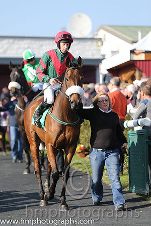 09th - Meetmeatmidnight(10)  C D Maxwell (3)  Trainer : P M Mooney  green, red chevron