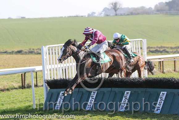 01st - Feel The Air (12)  D R Fox (3)  Trainer : M M McNiff  maroon, white chevron  03rd - Jumptoconclusions (08)  D J Mullins (5)  Trainer : E J O'Grady  orange and green hoops