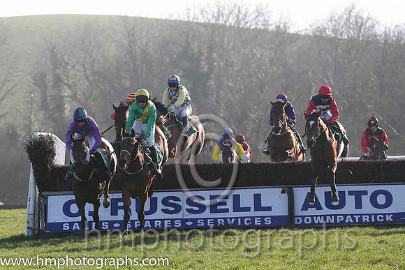 05th - Halls Bridge (04)  S G McDermott  Trainer : S K Ryder  purple, green cross