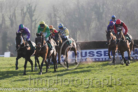 07th - Corporate Box (03)  D J Condon  Trainer : R Sweeney  black and white hoops