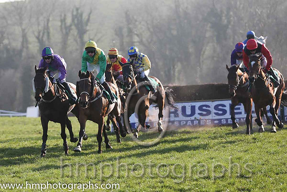 05th - Halls Bridge (04)  S G McDermott  Trainer : S K Ryder  purple, green cross  06th - Preswell Lad (05)  M P Butler  Trainer : M Butler  green, yellow sash
