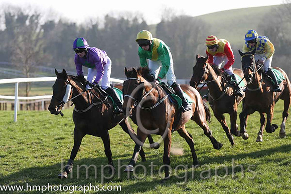 05th - Halls Bridge (04)  S G McDermott  Trainer : S K Ryder  purple, green cross  06th - Preswell Lad (05)  M P Butler  Trainer : M Butler  green, yellow sash