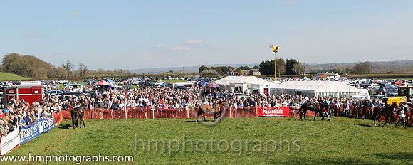Large crowds at East Antrim Pounds P2P at Loughanmore on Easter Monday 2015