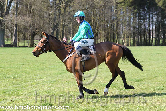 04th - Cee Jay Mcbride (3)  P E Turley - Trainer: Cathy Hanna - emerald green  royal blue stripes