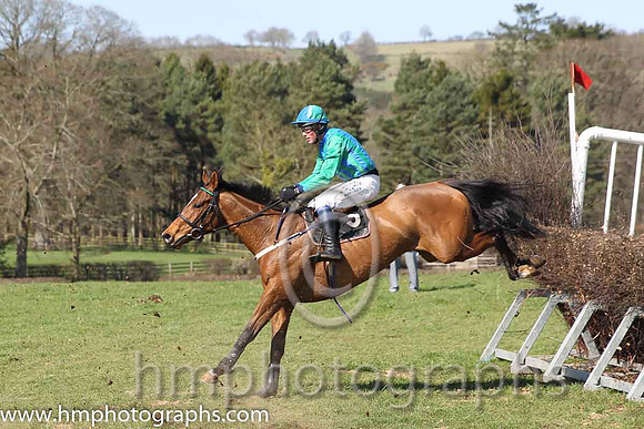 04th - Cee Jay Mcbride (3)  P E Turley - Trainer: Cathy Hanna - emerald green  royal blue stripes