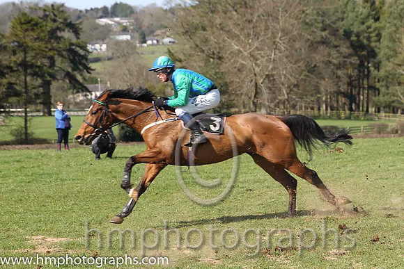 04th - Cee Jay Mcbride (3)  P E Turley - Trainer: Cathy Hanna - emerald green  royal blue stripes