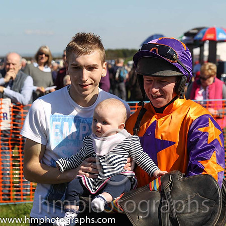 Alastair Gilmore , son of the owner of Mia's Storm owner Philip D Gilmore, Alistair's daighter Mia, for whom the horse is named and winning rider Noel McParlan