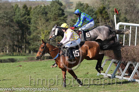 05th - Infantry Soldier (15)  B O'Neill - Trainer: Warren Ewing - pink  yellow check  03rd - Inatick (6)  D G Lavery - Trainer: B R Hamilton - royal blue and light green diamonds