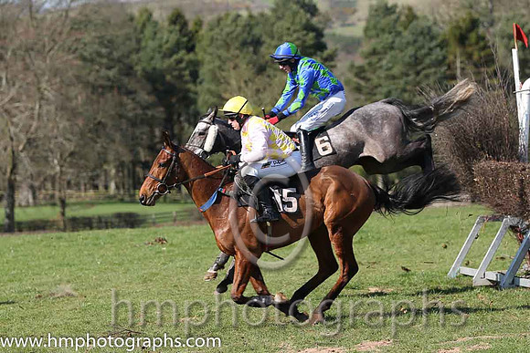 05th - Infantry Soldier (15)  B O'Neill - Trainer: Warren Ewing - pink  yellow check  03rd - Inatick (6)  D G Lavery - Trainer: B R Hamilton - royal blue and light green diamonds