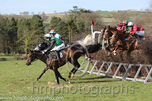 03rd - The Sophster (8)  Derek O'Connor - Trainer: Ben Arthey - green, red diamond